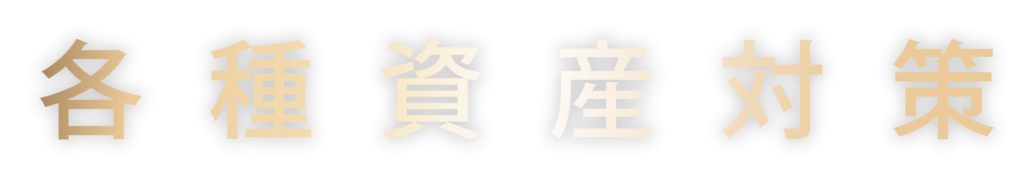 各種資産対策